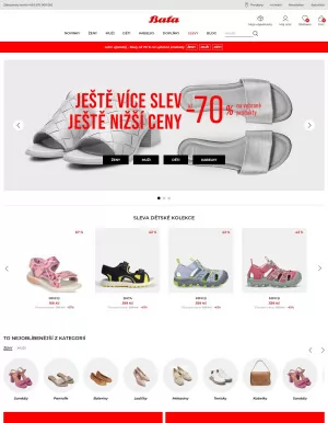 akční leták Baťa 2.8.2023-8.8.2023