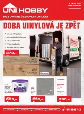 akční leták UNI HOBBY 3.8.2023-27.8.2023