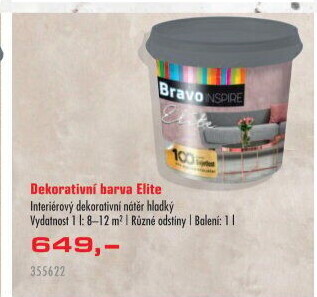 Barva dekorativní Elite Bravo Inspire