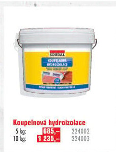 Hydroizolace koupelnová Soudal