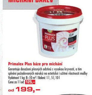 Interiérová barva Primalex Plus