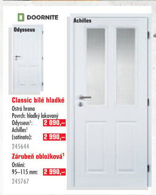 Interiérové dveře Doornite