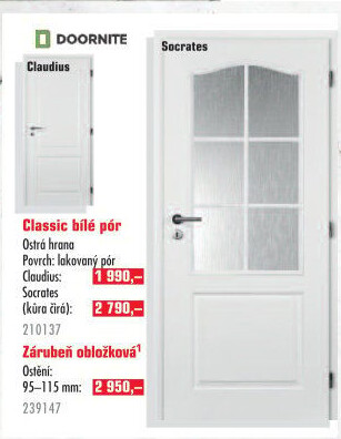 Interiérové dveře Doornite