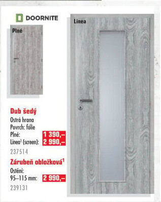 Interiérové dveře Doornite