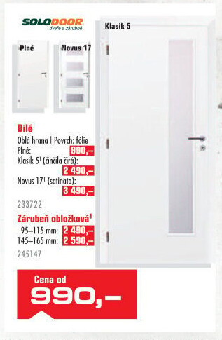 Interiérové dveře Solodoor