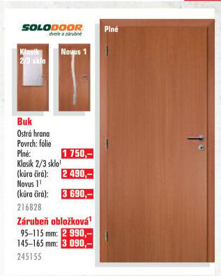 Interiérové dveře Solodoor