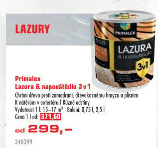 Lazura 3v1 Primalex