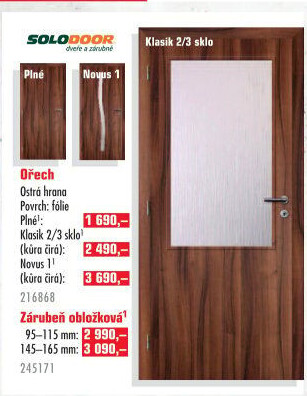 Obložková zárubeň Solodoor