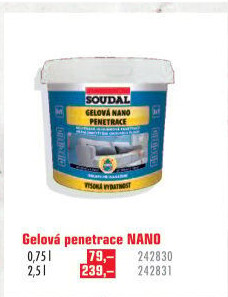Penetrace gelová Nano Soudal