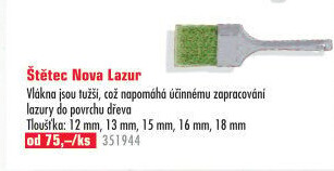 Plochý štětec Nova Spokar
