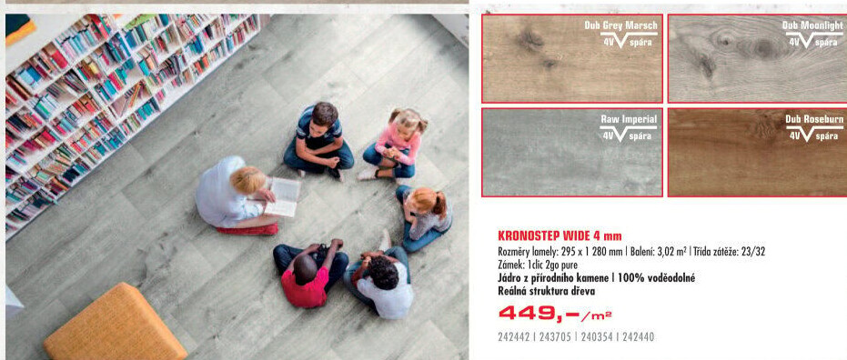 Podlaha vinylová Kronospan