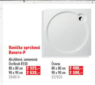 Sprchová vanička SaniPro
