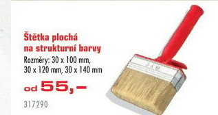 Štětka plochá Ciret