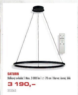 Závěsné LED svítidlo Saturn Top Light