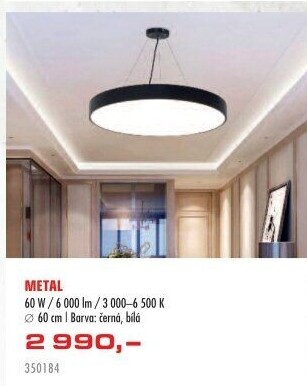 Závěsné svítidlo Metal Top Light