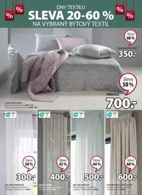 akční leták Jysk 2.8.2023-29.8.2023