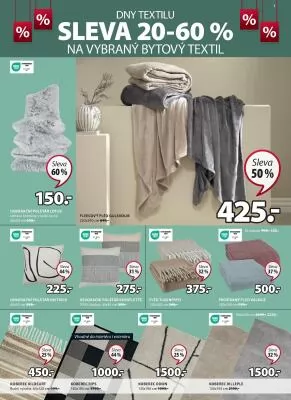 akční leták Jysk 2.8.2023-29.8.2023