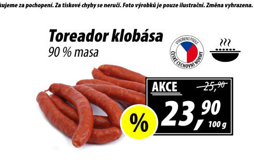 Klobása Toreador