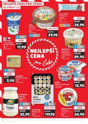 akční leták Kaufland 9.8.2023-15.8.2023