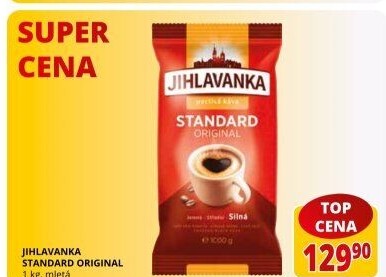 Mletá káva Standard Jihlavanka