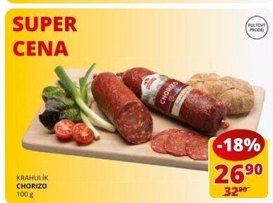 Salám Chorizo Krahulík