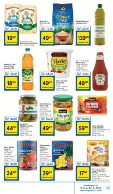akční leták Tesco 9.8.2023-15.8.2023