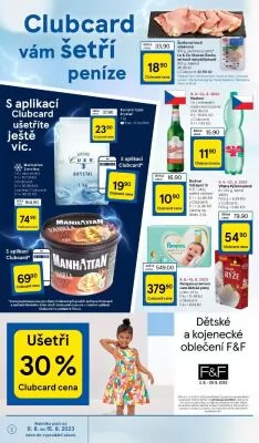 akční leták Tesco 9.8.2023-15.8.2023