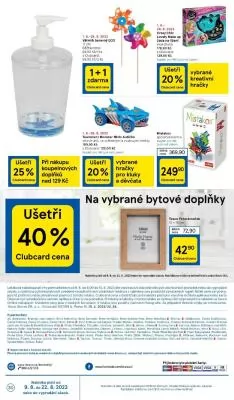 akční leták Tesco 9.8.2023-15.8.2023