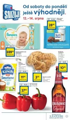 akční leták Tesco 9.8.2023-15.8.2023