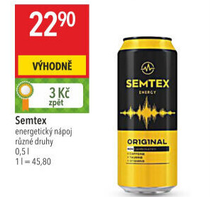 Energetický nápoj Semtex