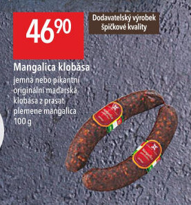 Klobása Mangalica