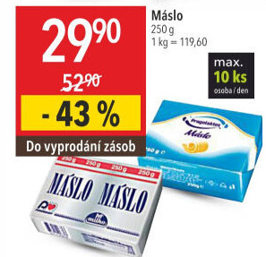 Máslo Milko