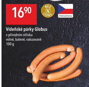 Párky vídeňské Globus