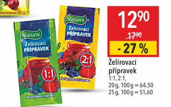 Přípravek želírovací Madami