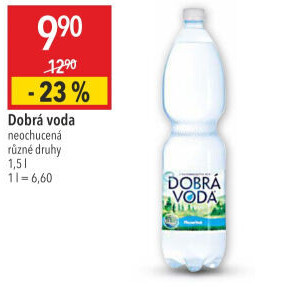 Přírodní voda Dobrá voda