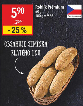 Rohlík Prémium