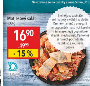 Salát matjesový