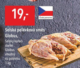 Selský kuřecí skelet Globus