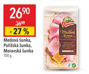 Šunka medová výběrová Beskydské uzeniny Chodura