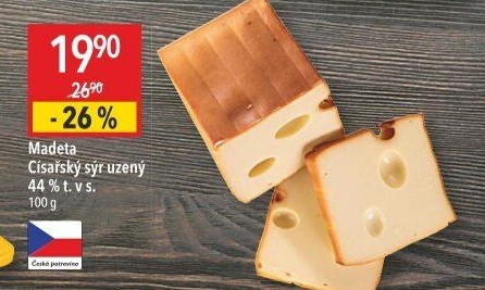Sýr Císařský uzený Madeta