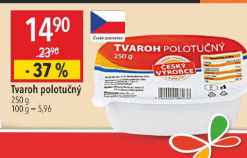 Tvaroh polotučný