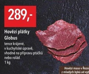 Hovězí plátky Globus