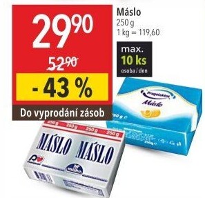 Máslo Milko