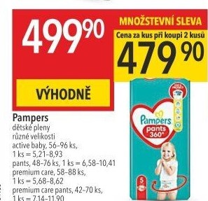 Pleny dětské Pampers Pants