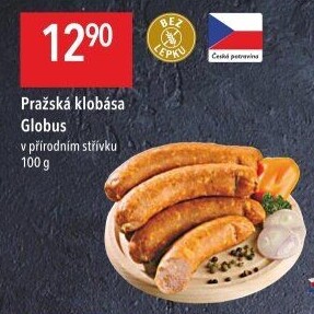 Pražská klobása Globus