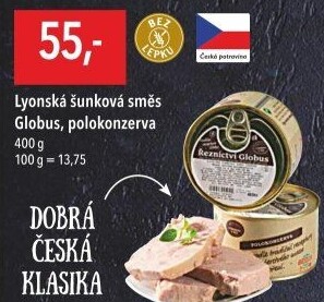 Směs šunková lyonská Globus