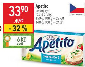 Sýr tavený Apetito