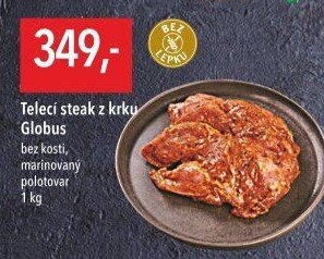 Telecí steak z krku marinovaný Globus