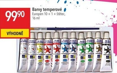 Temperové barvy Europen