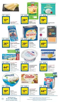 akční leták Tesco 9.8.2023-15.8.2023